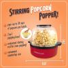 imageNostalgia 6Quart Stirring Popcorn Popper  QuickHeat Technology  Makes 24 Cups of Popcorn  Includes Kernel Measuring Cup  Perfect for Birthday Parties Movie Nights and More  Stainless SteelRed