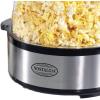 imageNostalgia 6Quart Stirring Popcorn Popper  QuickHeat Technology  Makes 24 Cups of Popcorn  Includes Kernel Measuring Cup  Perfect for Birthday Parties Movie Nights and More  Stainless SteelStainless Original