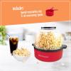imageNostalgia 6Quart Stirring Popcorn Popper  QuickHeat Technology  Makes 24 Cups of Popcorn  Includes Kernel Measuring Cup  Perfect for Birthday Parties Movie Nights and More  Stainless SteelRed