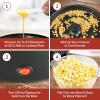 imageNostalgia 6Quart Stirring Popcorn Popper  QuickHeat Technology  Makes 24 Cups of Popcorn  Includes Kernel Measuring Cup  Perfect for Birthday Parties Movie Nights and More  Stainless SteelBlack Original
