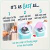 imageNostalgia Classic Countertop Cotton Candy Machine Manual Retro Vintage Candy Maker Includes 2 Reusable Cones ampamp Scoop AquaCotton Candy Maker