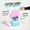 imageNostalgia Classic Countertop Cotton Candy Machine Manual Retro Vintage Candy Maker Includes 2 Reusable Cones ampamp Scoop AquaCotton Candy Maker