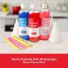 imageNostalgia CocaCola Snow Cone Shaved Ice Machine  Coke Retro TableTop Slushie Machine Makes 20 Icy Treats  Includes 2 Reusable Plastic Cups ampamp Ice Scoop  White ampamp RedCocaCola