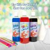 imageNostalgia CocaCola Snow Cone Shaved Ice Machine  Coke Retro TableTop Slushie Machine Makes 20 Icy Treats  Includes 2 Reusable Plastic Cups ampamp Ice Scoop  White ampamp RedKoolAid Blue