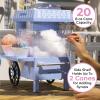 imageNostalgia CocaCola Snow Cone Shaved Ice Machine  Coke Retro TableTop Slushie Machine Makes 20 Icy Treats  Includes 2 Reusable Plastic Cups ampamp Ice Scoop  White ampamp RedVintage Blue