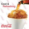 imageNostalgia CocaCola Snow Cone Shaved Ice Machine  Coke Retro TableTop Slushie Machine Makes 20 Icy Treats  Includes 2 Reusable Plastic Cups ampamp Ice Scoop  White ampamp RedCocaCola