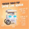 imageNostalgia CocaCola Snow Cone Shaved Ice Machine  Coke Retro TableTop Slushie Machine Makes 20 Icy Treats  Includes 2 Reusable Plastic Cups ampamp Ice Scoop  White ampamp RedWhite