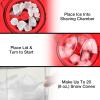 imageNostalgia CocaCola Snow Cone Shaved Ice Machine  Coke Retro TableTop Slushie Machine Makes 20 Icy Treats  Includes 2 Reusable Plastic Cups ampamp Ice Scoop  White ampamp RedCocaCola
