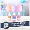 imageNostalgia Cotton Candy Machine  Retro Cotton Candy Machine for Kids with 2 Reusable Cones 1 Sugar Scoop and 1 Extractor Head  RedRed