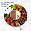 imageNostalgia Electric Fondue Pot Set for Chocolate ampamp CheeseFondue Kit with Temperature Control Fondue Pot ampamp 4 Dipping Forks Detachable TrayChocolate Fondue Set for Parties GiftsStainless Steel 10oz10 Ounce Black