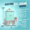 imageNostalgia Electric Ice Cream Maker  Old Fashioned Soft Serve Ice Cream Machine Makes Frozen Yogurt or Gelato in Minutes  Fun Kitchen Appliance  Modern Style  Aqua  2 Quart2 Quart Aqua Candy Crusher Original