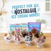 imageNostalgia Electric Ice Cream Maker  Old Fashioned Soft Serve Ice Cream Machine Makes Frozen Yogurt or Gelato in Minutes  Fun Kitchen Appliance  Modern Style  Aqua  2 Quart2 Quart Stainless