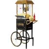 imageNostalgia Popcorn Maker Machine  Professional Cart With 8 Oz Kettle Makes Up to 32 Cups  Vintage Popcorn Machine Movie Theater Style  RedBlack