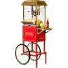 imageNostalgia Popcorn Maker Machine  Professional Cart With 8 Oz Kettle Makes Up to 32 Cups  Vintage Popcorn Machine Movie Theater Style  RedRed