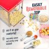 imageNostalgia Popcorn Maker Machine  Professional Cart With 8 Oz Kettle Makes Up to 32 Cups  Vintage Popcorn Machine Movie Theater Style  RedRed Candy Cart