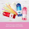 imageNostalgia Premium Snow Cone Party Kit 3 Syrups Blue Raspberry Cherry Cotton Candy 20 Cups ampamp Spoon StrawsBlue Raspberry  Cherry  Cotton Candy