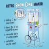 imageNostalgia Shaved Ice Machine AquaBlue