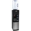 imageIgloo Top Loading Hot and Cold Water Dispenser  Water Cooler for 5 Gallon Bottles and 3 Gallon Bottles  Includes Child Safety Lock  Water Machine Perfect for Home Office ampamp More  BlackStainless