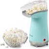 imageNostalgia 16 Cup Hot Air Popcorn Maker  Makes Hot Healthy Popcorn No Oil Needed  Measuring Cap for Kernels Included  Stainless Steel AquaAqua