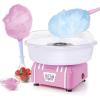 imageNostalgia Cotton Candy Machine  Retro Cotton Candy Machine for Kids with 2 Reusable Cones 1 Sugar Scoop and 1 Extractor Head  PinkPink