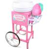 imageNostalgia NCCCRT2PKWH Professional Cotton Candy Cart 36 WhitePink