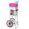 imageNostalgia NCCCRT2PKWH Professional Cotton Candy Cart 36 WhiteWhite