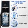 imageThermostar Automatic Water and Ice Dispenser SelfMaking Ice Machine and Water Cooling Bottom Load Water Jug BlackBlackStainless