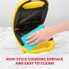 imageNostalgia Oscar Mayer Sandwich Maker with Beverage Cooler Bag 5Inch Nonstick Cooking Surface with Indicator Lights and Lock Feature Lunch and Beverage Tote Included YellowSandwich Maker Oscar Mayer
