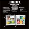 imageIgloo 16 CuFt Compact Refrigerator  Adjustable Thermostat Glass Shelves Includes Scraper Ice Cube Freezer Drip Tray  BlackBlack