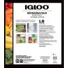 imageIgloo 16 CuFt Compact Refrigerator  Adjustable Thermostat Glass Shelves Includes Scraper Ice Cube Freezer Drip Tray  BlackBlack