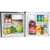 imageIgloo 16 CuFt Compact Refrigerator  Adjustable Thermostat Glass Shelves Includes Scraper Ice Cube Freezer Drip Tray  BlackPlatinum