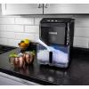 imageIgloo 44 lb Dual Purpose Ice Cube Maker ampamp Dispensing Shaver 12 Cubes Every 715 Minutes 44 Lbs Daily LED Touch Control Panel with Indicator Lights Includes Ice Basket ampamp Scoop Stainless SteelBlack Stainless