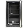 imageIgloo IBC35SS3A New And Improved 135Can Capacity Stainless Steel LEDLighted DoublePane Glass Door Beverage Center Refrigerator and Cooler for Soda Beer Wine and Water 35 Cu Ft35 CuFt
