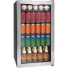 imageIgloo IBC35SS3A New And Improved 135Can Capacity Stainless Steel LEDLighted DoublePane Glass Door Beverage Center Refrigerator and Cooler for Soda Beer Wine and Water 35 Cu Ft35 CuFt