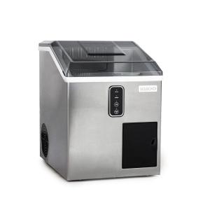imageIgloo 44 lb Dual Purpose Ice Cube Maker ampamp Dispensing Shaver 12 Cubes Every 715 Minutes 44 Lbs Daily LED Touch Control Panel with Indicator Lights Includes Ice Basket ampamp Scoop Stainless SteelStainless Steel