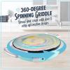 imageNostalgia 12Inch Spinning Crepe Maker for Pancake Breakfast Art with NonStick Cooking Griddle Spatula and Batter Spreader Included