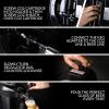 imageHomecraft Black Stainless Steel EasyDispensing Tap Beer Cooling System Kegerator Includes Reusable Growler CO2 Cartridges Removable Drip Tray ampamp Cleaning Kit Fresh for 30 DaysOriginal Mini Kegerator