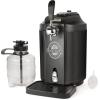 imageHomecraft Black Stainless Steel EasyDispensing Tap Beer Cooling System Kegerator Includes Reusable Growler CO2 Cartridges Removable Drip Tray ampamp Cleaning Kit Fresh for 30 DaysMini Kegerator