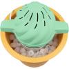 imageNostalgia Electric Ice Cream Maker  Old Fashioned Soft Serve Ice Cream Machine Makes Frozen Yogurt or Gelato in Minutes  Fun Kitchen Appliance  Brown  4 QuartSwirl Mint