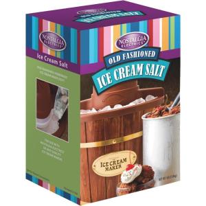 imageNostalgia ice Cream Rock Salt 4lb Tub