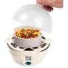 imageNostalgia My Keto Electric Large HardBoiled Egg Cooker 7 Capacity Poached Scrambled Omelets Whites Sandwiches for Keto ampamp LowCarb Diets GarlicGarlic