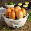 imageNostalgia My Keto Electric Large HardBoiled Egg Cooker 7 Capacity Poached Scrambled Omelets Whites Sandwiches for Keto ampamp LowCarb Diets GarlicGarlic
