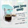 imageNostalgia MyMini Single Coffee Maker Brews KCup ampamp Other Pods Serves up to 14 Ounces Tea Chocolate Hot Cider Lattes Reusable Filter Basket Included LavenderAqua