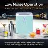 imageIgloo SelfCleaning Countertop Ice Maker  Compact and Portable  Creates 26 lbs Per Day 8 Pieces Ready Every 78 Minutes  Includes Ice Scoop and Basket  AquaAqua