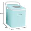 imageIgloo SelfCleaning Countertop Ice Maker  Compact and Portable  Creates 26 lbs Per Day 8 Pieces Ready Every 78 Minutes  Includes Ice Scoop and Basket  AquaAqua Original