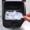 imageIgloo SelfCleaning Countertop Ice Maker  Compact and Portable  Creates 26 lbs Per Day 8 Pieces Ready Every 78 Minutes  Includes Ice Scoop and Basket  AquaBlack