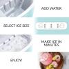 imageIgloo SelfCleaning Countertop Ice Maker  Compact and Portable  Creates 26 lbs Per Day 8 Pieces Ready Every 78 Minutes  Includes Ice Scoop and Basket  AquaAqua Original