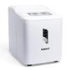 imageIgloo SelfCleaning Countertop Ice Maker  Compact and Portable  Creates 26 lbs Per Day 8 Pieces Ready Every 78 Minutes  Includes Ice Scoop and Basket  AquaWhite
