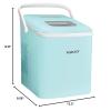 imageIgloo SelfCleaning Countertop Ice Maker  Compact and Portable  Creates 26 lbs Per Day 8 Pieces Ready Every 78 Minutes  Includes Ice Scoop and Basket  AquaAqua Original