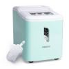 imageIgloo SelfCleaning Countertop Ice Maker  Compact and Portable  Creates 26 lbs Per Day 8 Pieces Ready Every 78 Minutes  Includes Ice Scoop and Basket  AquaAqua